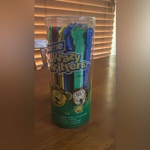 VTG Dixie Krazy Kritters 24 Pack Cutlery Forks Knives Spoons Animal Shapes NEW